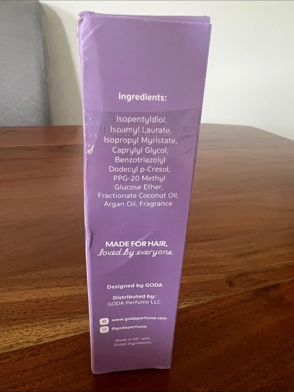 Blush Affair Hair Perfume — Lavender Pink